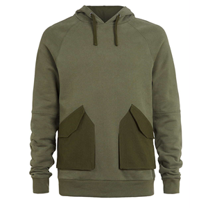 Men's Custom 100% Cotton Winter Thermal Sweatshirts Long Sleeve <b>Thick</b> <b>Fleece</b> Digital Printing Solid - Product Image 5