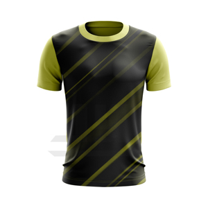 Camiseta de Hombre Tejida de Punto Grueso con Tie-Dye, Logotipo Frontal Minimalista, Cuello Redondo, Manga Corta, Corte Regular, Spandex/Poliéster, Casual - Product Image 6