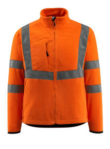 <b>Men</b> <b>Reflective</b> Workwear Softshell <b>Jacket</b> Windproof Waterproof Safety Uniform Coat - Product Image 4