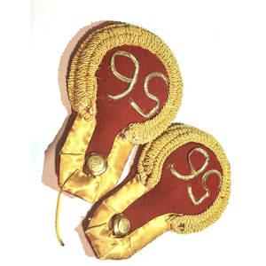 อุปกรณ์ตกแต่งบ่าสำหรับชุดพิธีการ น้ำหนักเบา ราคาขายส่งสมเหตุสมผล ผลิตในปากีสถาน - Product Image 1