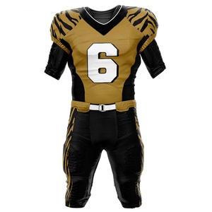 Vêtements de football américain pour hommes, respirants, de haute qualité, 100% polyester, tailles et couleurs personnalisables, très demandés - Product Image 1