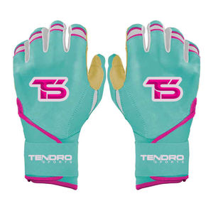 2026 Professional Unisex <b>Baseball</b> Batting <b>Gloves</b> Customized Design Sheepskin Leather High Quality Lightweight Wrist Support - Product Image 5