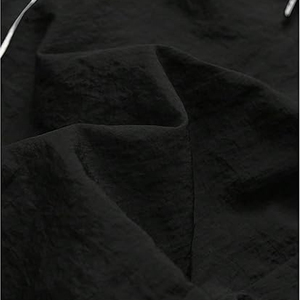 Custom Men's Canvas Track Pants Lightweight Loose Fit Colorblock Pattern Custom Piping Design <b>Hip</b> Hop Style High Street Sports - Product Image 3