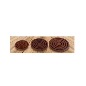 Handmade Wooden Labyrinth Maze Ball Game Board Montessori Brain Teaser <b>Puzzle</b> Educational Board Game Toy for Kids and Adults - Product Image 1