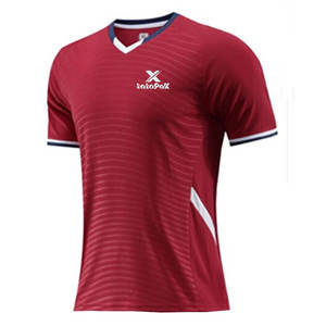 Camiseta de Fútbol de Alta Calidad Hecha en Pakistán, 100% Poliéster, Logotipo, Número y Nombre Personalizables, Diferentes Colores y Tallas Disponibles - Product Image 1