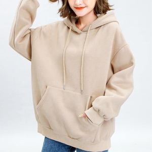 Sudaderas con capucha de algodón bordado transpirable Unisex Puff estampado Sudadera con capucha Vintage Pullover Sudadera con capucha para mujer - Product Image 4