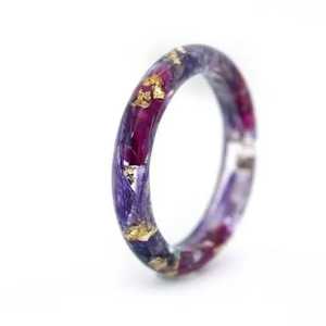 Bracelets en résine haut de gamme faits à la main, tendance, élégants, finition brillante, légers, imperméables, bijoux de mode pour femmes - Product Image 1