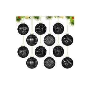 Offre Spéciale : Boules de Noël de Qualité Supérieure, Lot de 12, Incassables, Décorations pour Sapin de Noël, Taille Moyenne - Product Image 2