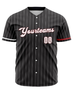 Ensemble d'uniformes de baseball personnalisés pour adultes, pantalon 100 % polyester, impression numérique par transfert thermique, respirant, nom de l'équipe, logo, positions personnalisés - Product Image 1