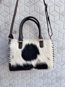 Bolsos de Cuero Vacuno con Cierre, Bolsos Cruzados de Moda de Alta Calidad, Tamaño Mediano, Gran Capacidad, para Uso Diario de Mujeres - Product Image 2