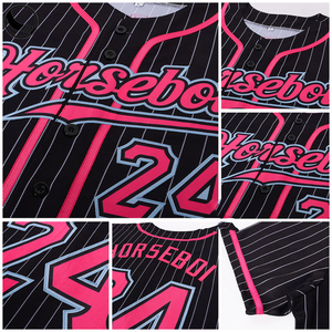 Maillot de baseball professionnel personnalisé par sublimation, tenue d'équipe, uniforme athlétique entièrement boutonné, fabricant en gros, maillots à faible MOQ - Product Image 6
