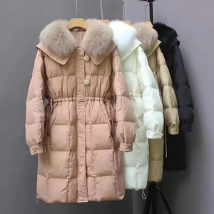 Veste longue matelassée pour femme, design personnalisé, haute qualité, couleur unie, grandes tailles, création de votre propre design, services OEM et ODM disponibles - Product Image 6