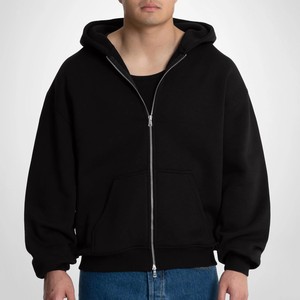 <b>Top</b> Quality 475GSM Heavyweight Cotton Hoodies <b>Raglan</b> Sleeve Pullover Custom Embroidery Winter Bulk Manufacturer Supplier - Product Image 3