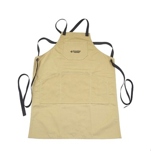 Delantal de lona multibolsillo impermeable resistente profesional sin mangas para limpieza-en venta - Product Image 1