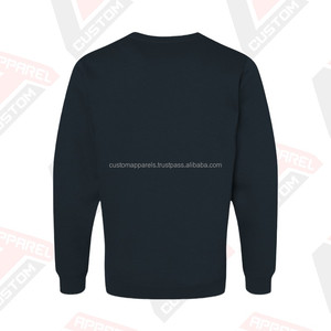 Sweat-shirt streetwear en molleton 100 % coton épais, coupe classique, broderie personnalisée, pull premium - Product Image 4