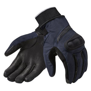 Custom Five-Finger Racing <b>Gloves</b> Long Winter Heated Leather Sports Motorcycle <b>Gloves</b> Carbon Knuckle Protection Waterproof - Product Image 3