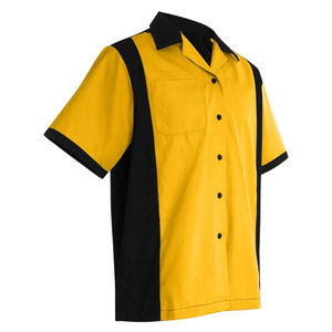 เสื้อทีมโบว์ลิ่งแบบสั่งทำน้ำหนักเบา ระบายอากาศได้ดี ผลิตจากผ้าโพลีเอสเตอร์ 100% คุณภาพสูง ป้องกันแบคทีเรีย ป้องกันรังสียูวี - Product Image 4