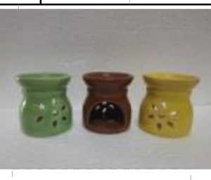 Diffuseur d'arômes élégant en céramique noire, brûleur non électrique, respectueux de l'environnement, huiles essentielles aromatiques naturelles, décoration pour la maison et l'hôtel, encens - Product Image 2