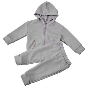ชุดเซ็ตเสื้อผ้าเด็ก 2 ชิ้น ขายส่ง ชุดวอร์มเด็กแบบมีซิป ราคาถูก - Product Image 2
