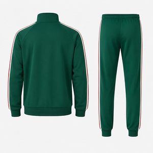 Men's Track Suit 2 Piece Long Sleeve Sweatsuit for Men Casual Full Zip Outfits Jogging Suit Jacket Pants <b>Set</b> - Product Image 2