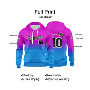 Sudadera con Capucha Unisex de Corte Regular con Logotipo Personalizado, Impresión y Bordado, Forro Polar de Poliéster, Sudadera Personalizada para Hombre y Mujer, Ropa Urbana de Invierno - Product Image 2