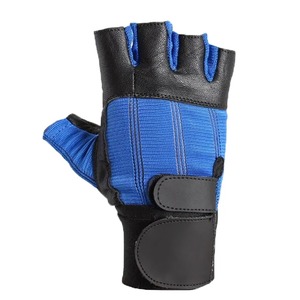 High Quality Weightlifting Workout Gym Fitness Cross Training Short Finger Men Powerlifting Hand <b>Gloves</b> - Product Image 1