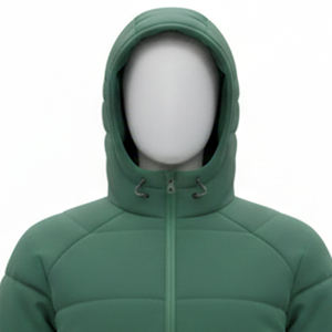 Chaqueta acolchada ligera de alta calidad con mangas largas, puños y parte inferior elásticos, relleno de 150 g/m², cremallera frontal y bolsillo. - Product Image 2