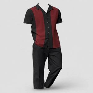 2026 Wholesale Summer Men's Casual Shorts <b>Set</b> Plain Color Solid 100% Cotton Jersey Quick Dry Knitted Customized Logo <b>Twin</b> <b>Set</b> - Product Image 4