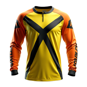 Maillot de moto personnalisé, maillot de motocross, chemise de moto tout-terrain, service OEM sublimé, maillot de motocross - Product Image 1