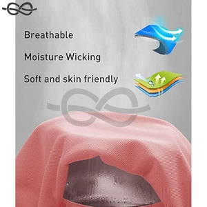 Polo de golf extensible haut de gamme pour homme en tissu toile respirant de qualité supérieure, broderie personnalisée, motif uni, logo OEM - Product Image 2