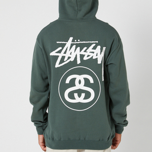 Sweat à capuche unisexe en polaire polyester/coton, manches longues, épais 400 GSM, coupe oversize, motif vague au dos, streetwear personnalisé - Product Image 4