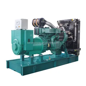 240KW Volvo Penta Engine Leroy Somer Alternator 50HZ/60HZ 300KVA Silent Diesel Generator With TAD842GE