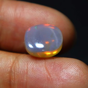 Opale naturelle australienne de 5 carats, pierre précieuse solide de Coober Pedy, opale de bonne qualité, feu bleu, faite à la main pour la fabrication de bijoux - Product Image 5