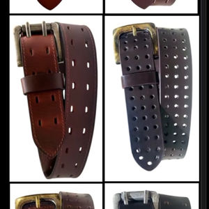 Ceinture décontractée pour homme en cuir véritable, boucle à ardillon, imperméable, légère, durable, logo personnalisable OEM - SUPERIOR TRADERZ - Product Image 1