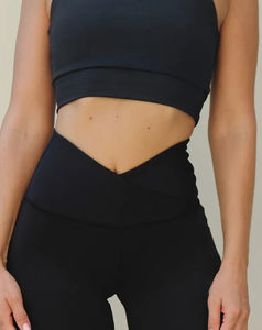 Sujetador Deportivo de Alta Calidad para Mujer, Cuello en U, Ligero, Sin Costuras, Transpirable, con Soporte Alto, Tirantes No Ajustables, Relleno Extraíble Delantero - Product Image 5