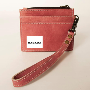 Customized Genuine Leather Wallet with Card Holder & Money Credit Debit Case Zipper Coin <b>Purse</b> for Men & Women - Product Image 3