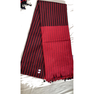 Nouvelle collection de saris en soie/coton tissés à la main, légers et écologiques, gris et noir, motif Buti, design élégant pour les mariages féminins - Product Image 6