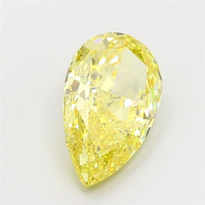 Gema de Lujo Brillante con Certificación CVD para Joyería Fina, Exquisito Diamante Amarillo Intenso Cultivado en Laboratorio, Piedra Suelta - Product Image 3