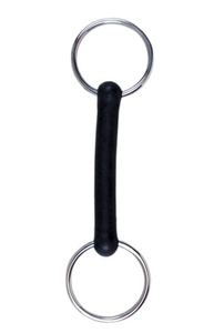 Bocado de Anillas Sueltas con Boca de Goma 12cm 12.5cm HOE 05 para Equitación, Bocado Ecuestre, Bocado para Caballo Western 2026 en Venta - Product Image 5