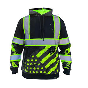 Sudaderas de seguridad 2026 diseñadas para trabajo al aire libre que brindan calidez, comodidad, durabilidad y protección reflectante. Sudadera de trabajo. - Product Image 1