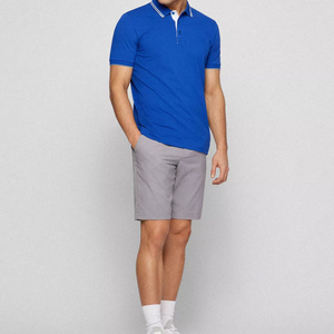 Top Quality <b>Men's</b> Sporty for Shirts & <b>Shorts</b> 2-Piece Set Breathable Quick Dry Summer Polo T-Shirt Polyester/Cotton Loose Fit - Product Image 5