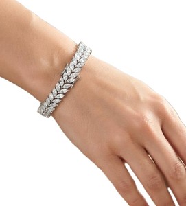 Trending Marquise Lab Grown Diamond IGI Certification Tennis Bracelet 10K 14K 18K <b>Solid</b> <b>Gold</b> Color DEF Clarity VS VVS Clarity - Product Image 6