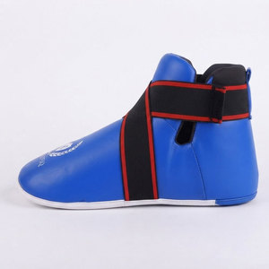 Chaussures de boxe pour hommes conçues pour l'entraînement et la pratique de la boxe, ajustement confortable, légères, antidérapantes, en cuir, avec bande élastique - Product Image 2
