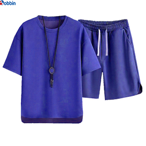Conjunto de Pantalones Cortos de Algodón Unisex Cómodos y Transpirables, Nueva Colección de Verano, Personalizados, Talla Grande para Hombre - Product Image 5