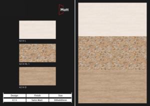 Elegantes azulejos de porcelana mate con acabado satinado de 300x600 mm diseñados para complementar la arquitectura moderna con una composición robusta y un aspecto sereno. - Product Image 5
