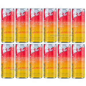 Red Bull Edición Invernal Sabor Manzana Fuji y Jengibre, Paquete de 24 Latas de 250ml, Base de Agua de Manantial Alpina, Ingredientes de Alta Calidad para una Bebida Premium - Product Image 3