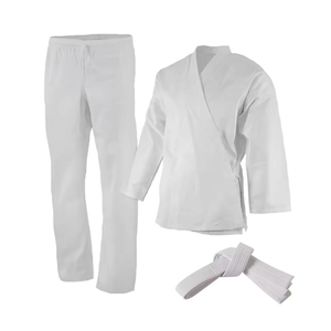 ชุดคาราเต้ดีไซน์ใหม่ล่าสุด สวมใส่สบาย ทนทาน น้ำหนักเบา ระบายอากาศได้ดี แห้งเร็ว ผลิตจากโพลีเอสเตอร์/คอตตอน เหมาะสำหรับการฝึกซ้อม - Product Image 5