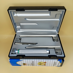 Laryngoscope à lame Miller en acier, manuel, à fibre optique, pour enfants, qualité supérieure, classe I, garantie 1 an, HOP, premiers secours - Product Image 6