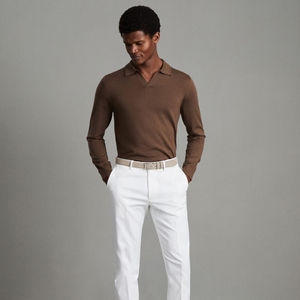 Camisa para Hombre con Bordado de Logotipo de Alta Calidad, 100% Algodón, Manga Corta, Cuello Abierto, Secado Rápido, Estilo Casual - Product Image 2