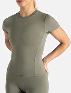 Camiseta larga de entrenamiento para mujer, top deportivo que absorbe la humedad para entrenamiento, gimnasio, yoga y actividades deportivas al aire libre - Product Image 6